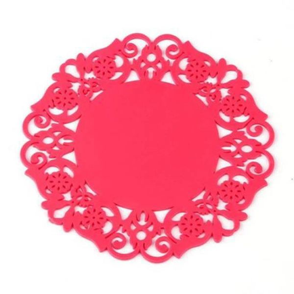 mats & pads hollow lace flower design round silicone table cups heat resistant aug889
mats & pads hollow lace flower design round silicone table cups heat resistant aug889