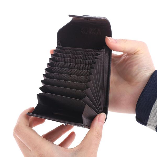 card holders men holder leather purse for cards case wallet credit id bank women cardholder, Brown;gray
card holders men holder leather purse for cards case wallet credit id bank women cardholder, Brown;gray