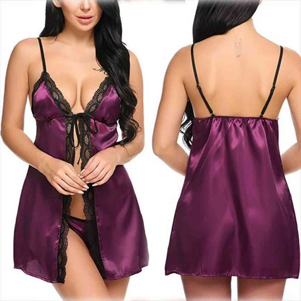 fashion lace sling womens sleepwears nightdress european and american lingerie blue purple wine red s l xl, Black;red
fashion lace sling womens sleepwears nightdress european and american lingerie blue purple wine red s l xl, Black;red
