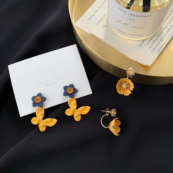 korean fashion girl butterfly earrings minimalist style geometrical irregular flowers stud for women jewelry making, Golden;silver
korean fashion girl butterfly earrings minimalist style geometrical irregular flowers stud for women jewelry making, Golden;silver