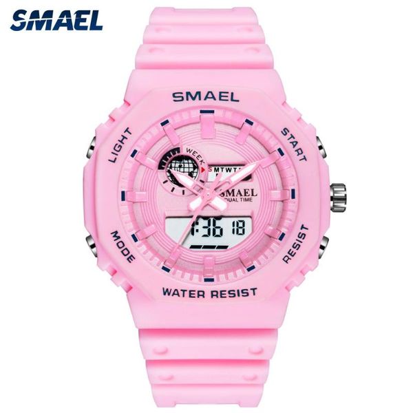 wristwatches smael sport women watches fashion quartz watch waterproof led digital female for clock relogio feminino, Slivery;brown
wristwatches smael sport women watches fashion quartz watch waterproof led digital female for clock relogio feminino, Slivery;brown