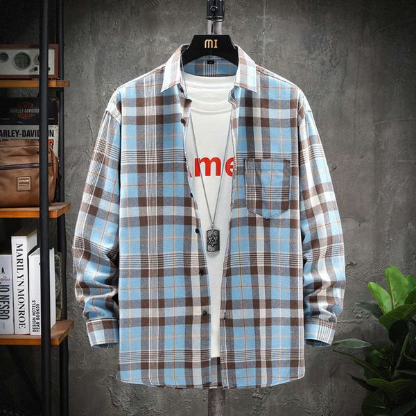men's casual shirts shirt plaid long sleeve youth handsome inch fashion 2002-cs119-p26 hyxx y1vz, White;black
men's casual shirts shirt plaid long sleeve youth handsome inch fashion 2002-cs119-p26 hyxx y1vz, White;black