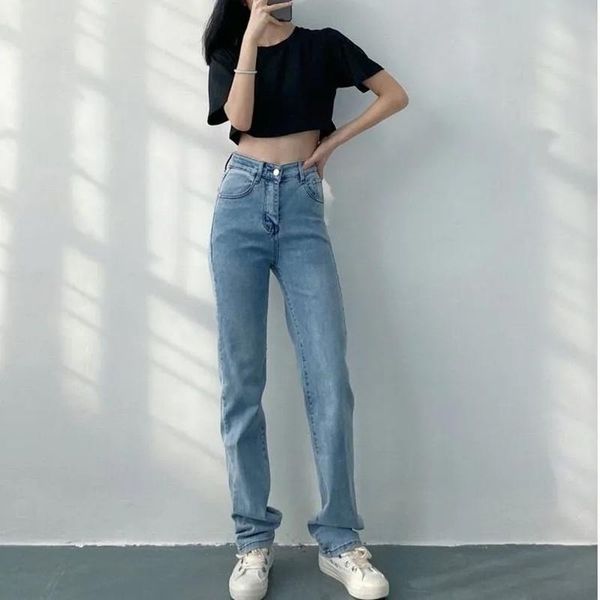 women's jeans 2021 harem vintage high waist woman trousers full length mom cowboy denim pants vaqueros, Blue
women's jeans 2021 harem vintage high waist woman trousers full length mom cowboy denim pants vaqueros, Blue