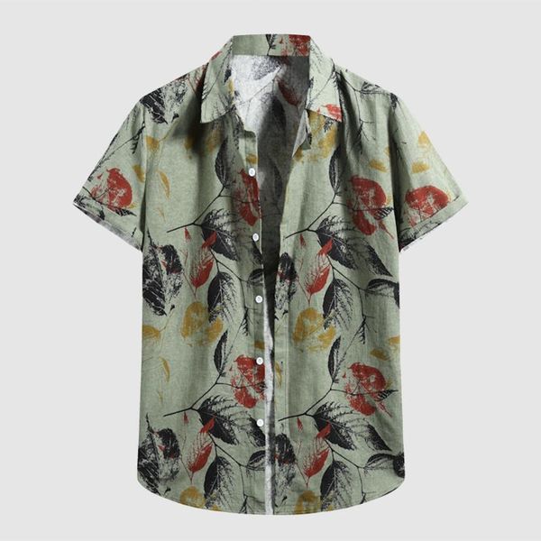 men's casual shirts leaf print shirt hawaiian plus size short sleeve turn-down collar comfy holiday beach men clothing camisas homme, White;black
men's casual shirts leaf print shirt hawaiian plus size short sleeve turn-down collar comfy holiday beach men clothing camisas homme, White;black
