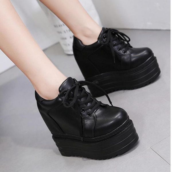 nova moda feminina 13cm alto grosso nico botas curtas, Black