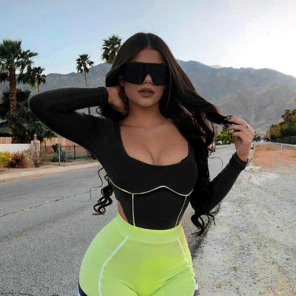 women's jumpsuits & rompers women bodysuit leotard body stripe long sleeve romper stretch jumpsuit fitness workout bodysuits slim, Black;white
women's jumpsuits & rompers women bodysuit leotard body stripe long sleeve romper stretch jumpsuit fitness workout bodysuits slim, Black;white