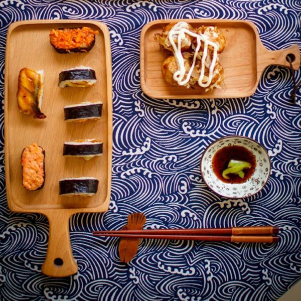 dishes & plates kitchen tableware rectangle wooden with handle fruit tray serving table plate sushi storage dish dinnerware
dishes & plates kitchen tableware rectangle wooden with handle fruit tray serving table plate sushi storage dish dinnerware