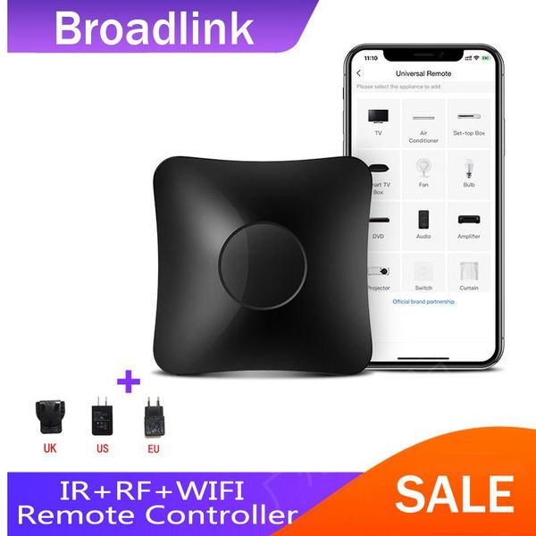 smart home control est broadlink rm4 pro ir rf wifi universal remote automation works with alexa and google
smart home control est broadlink rm4 pro ir rf wifi universal remote automation works with alexa and google