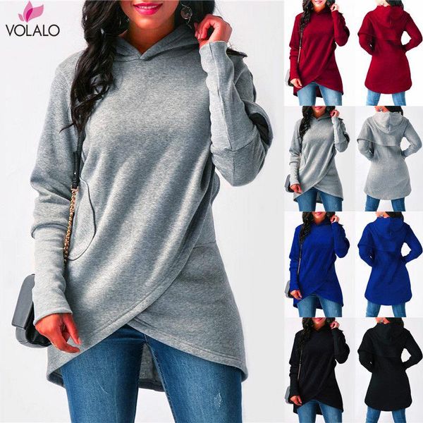 women's hoodies & sweatshirts autumn and winter style cross-border clothing loose-cap irregular dress women, Black
women's hoodies & sweatshirts autumn and winter style cross-border clothing loose-cap irregular dress women, Black