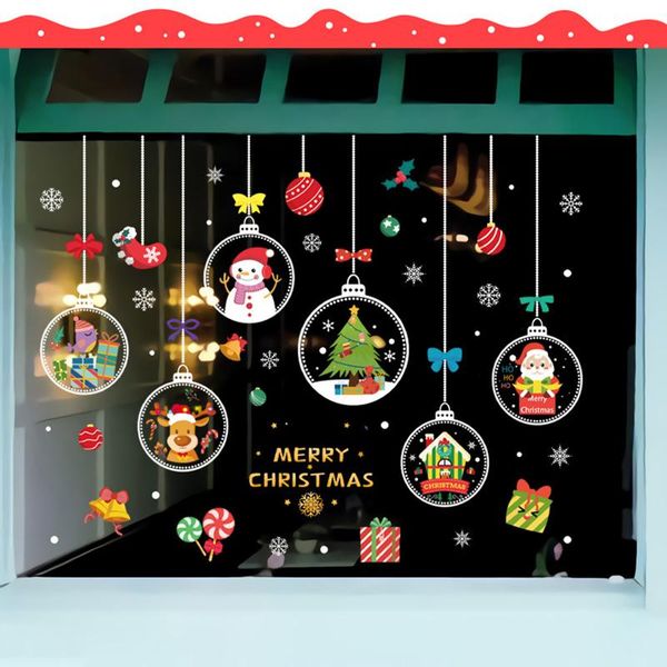 wall stickers 2022 removable christmas pvc static sticker santa elk window beautify snowflake decals year party glass paste
wall stickers 2022 removable christmas pvc static sticker santa elk window beautify snowflake decals year party glass paste