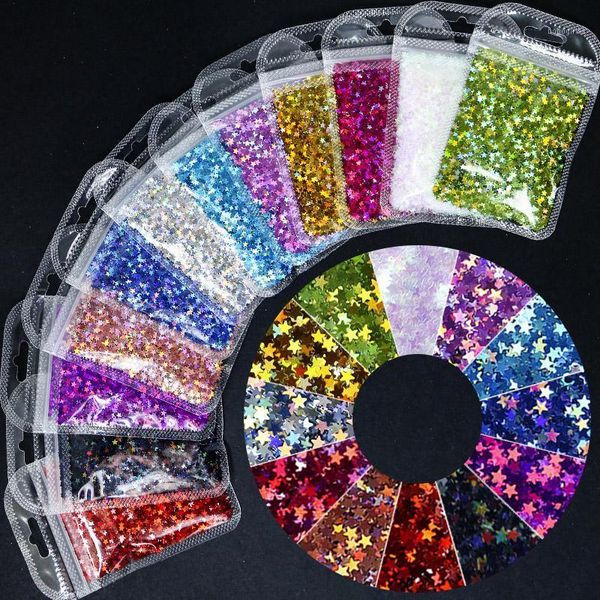 colors holographic stars nail art glitter ultra-thin laser flakes 3d sparkly sequins polish manicure decals plbzy61, Silver;gold
colors holographic stars nail art glitter ultra-thin laser flakes 3d sparkly sequins polish manicure decals plbzy61, Silver;gold