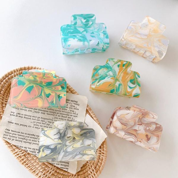 hair clips & barrettes women marbling accessories acrylic square geometric acetic crab hairpin, Golden;silver
hair clips & barrettes women marbling accessories acrylic square geometric acetic crab hairpin, Golden;silver