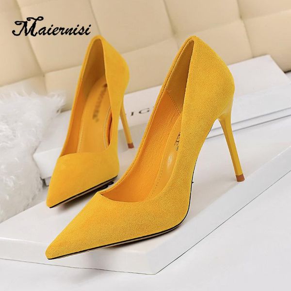 dress shoes maiernisi 9cm high heel women pumps flock thin pointed toe solid light fashion ladies plus size 34-41 42 43, Black
dress shoes maiernisi 9cm high heel women pumps flock thin pointed toe solid light fashion ladies plus size 34-41 42 43, Black