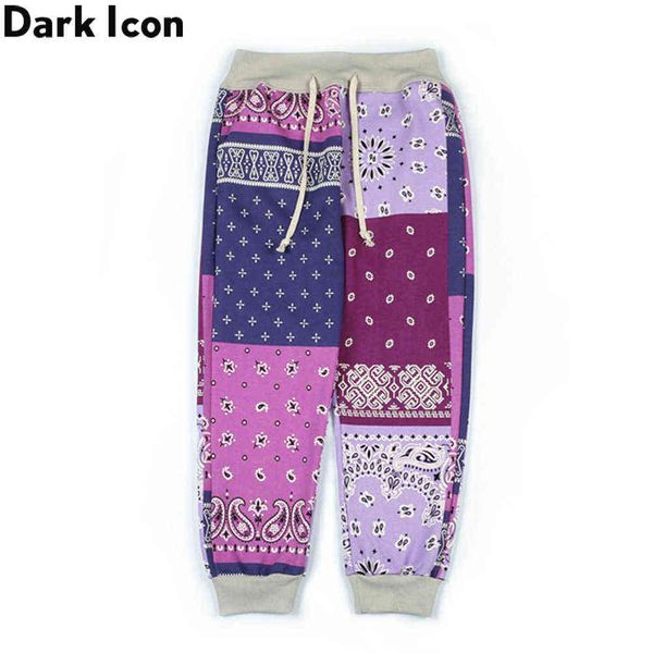 bandana sweatpants men women elastic waist streetwear men's pants male trousers 210603, Black
bandana sweatpants men women elastic waist streetwear men's pants male trousers 210603, Black