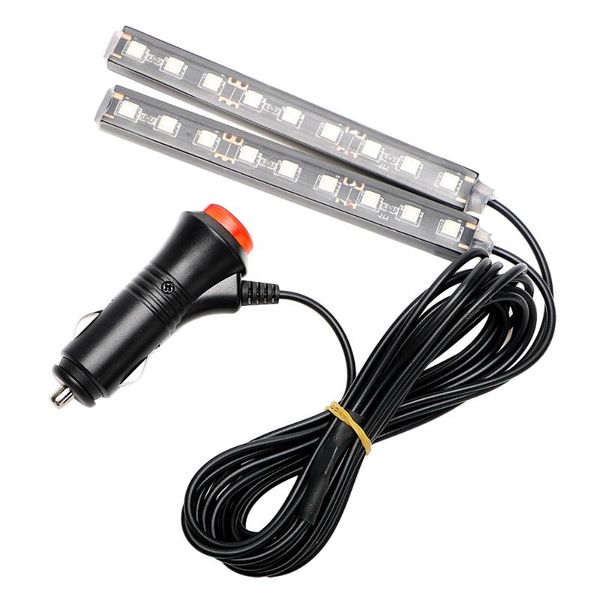 12v cigarette led decoration lamp dash floor foot strip lights car atmosphere car-styling 2x 9 interior&external
12v cigarette led decoration lamp dash floor foot strip lights car atmosphere car-styling 2x 9 interior&external