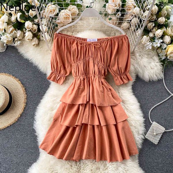 neploe boho off shoulder summer dress party casual ruffles cake dresses beach holiday a-line vestido de fiesta women 1c358 210423, Black;gray
neploe boho off shoulder summer dress party casual ruffles cake dresses beach holiday a-line vestido de fiesta women 1c358 210423, Black;gray