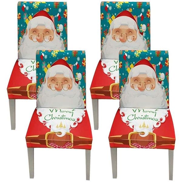 chair covers 4pcs christmas printed dining cover protective stretch seat slipcover for wedding banquet
chair covers 4pcs christmas printed dining cover protective stretch seat slipcover for wedding banquet
