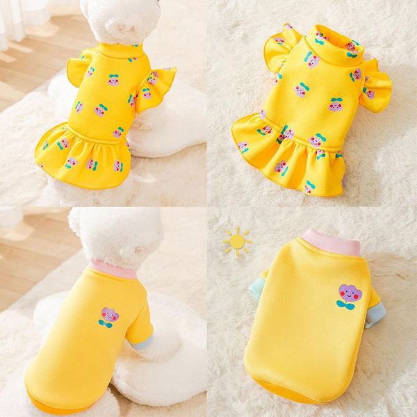 dog apparel pet autumn winter flower skirt thicken keep warm hoodie dogs cats supplies dress comfortable cute
dog apparel pet autumn winter flower skirt thicken keep warm hoodie dogs cats supplies dress comfortable cute