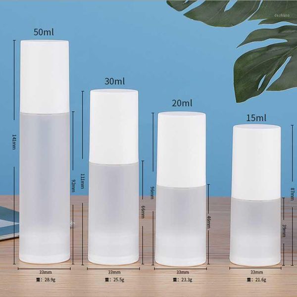 15ml 20ml 30ml 50ml frosted white spray and pump lotion bottle high-end cosmetics set sub-packing bottles 1 2 3 oz storage & jars1
15ml 20ml 30ml 50ml frosted white spray and pump lotion bottle high-end cosmetics set sub-packing bottles 1 2 3 oz storage & jars1