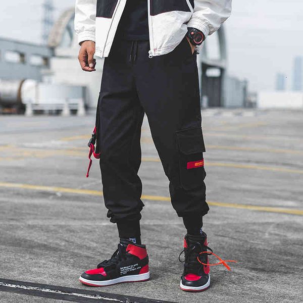 men's pants harajuku casual joggers male track streetwear trouser multi pockets cargo hip hop summer vue4, Black
men's pants harajuku casual joggers male track streetwear trouser multi pockets cargo hip hop summer vue4, Black