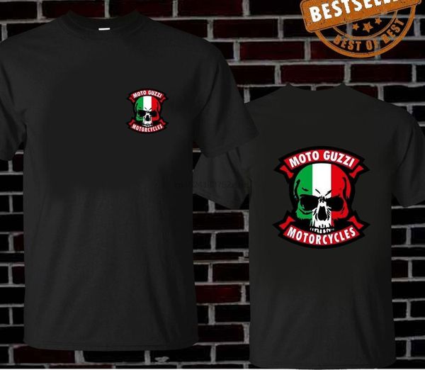 men's t-shirts moto guzzi motorcycle italy skull cafe racer logo mens casual cotton loose t-shirt, White;black
men's t-shirts moto guzzi motorcycle italy skull cafe racer logo mens casual cotton loose t-shirt, White;black