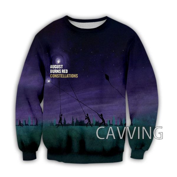 men's hoodies & sweatshirts fashion women/men's 3d print august burns red rock crewneck harajuku styles long sleeve c01, Black
men's hoodies & sweatshirts fashion women/men's 3d print august burns red rock crewneck harajuku styles long sleeve c01, Black