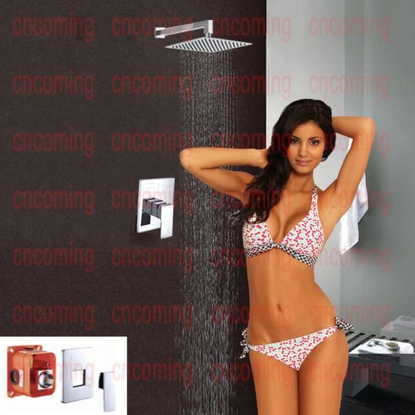 brass shower system bathroom single way mixer tap faucet accessories square overhead head 8" sus304 ultrathin sets
brass shower system bathroom single way mixer tap faucet accessories square overhead head 8" sus304 ultrathin sets
