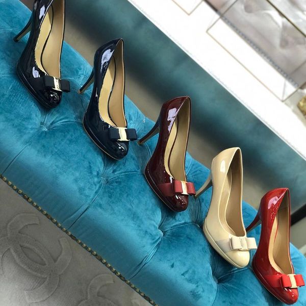 dress shoes women patent leather genuine sheepkin comfortable breathable fashion pumps round toe high heel 10cm db020, Black
dress shoes women patent leather genuine sheepkin comfortable breathable fashion pumps round toe high heel 10cm db020, Black