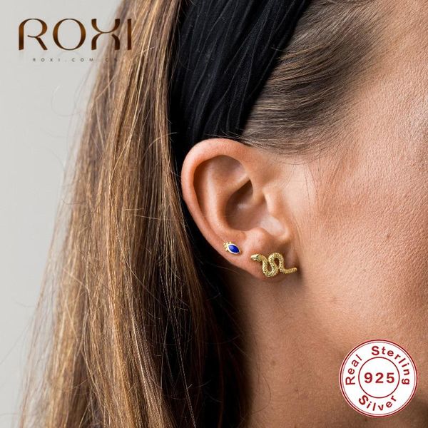 fashion simple snake earrings 100% 925 sterling silver animal serpentine stud earrings for women jewelry bijoux oorbellen, Golden;silver
fashion simple snake earrings 100% 925 sterling silver animal serpentine stud earrings for women jewelry bijoux oorbellen, Golden;silver
