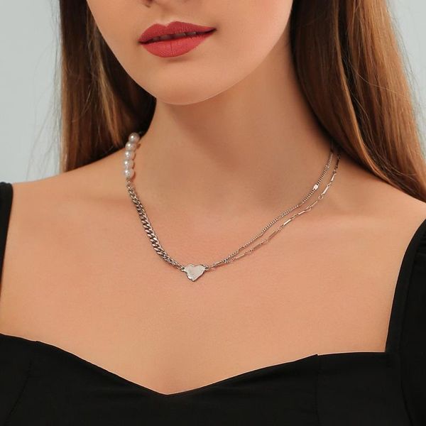 chains retro necklace women cross necklaces woman artificial pearl fashion charms girls party jewelry gold color trendy metal halskette, Silver
chains retro necklace women cross necklaces woman artificial pearl fashion charms girls party jewelry gold color trendy metal halskette, Silver