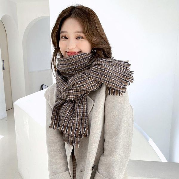 bow ties imitation cashmere scarf female autumn and winter tide warm lattice tassel sweet bib shawl, Black;gray
bow ties imitation cashmere scarf female autumn and winter tide warm lattice tassel sweet bib shawl, Black;gray