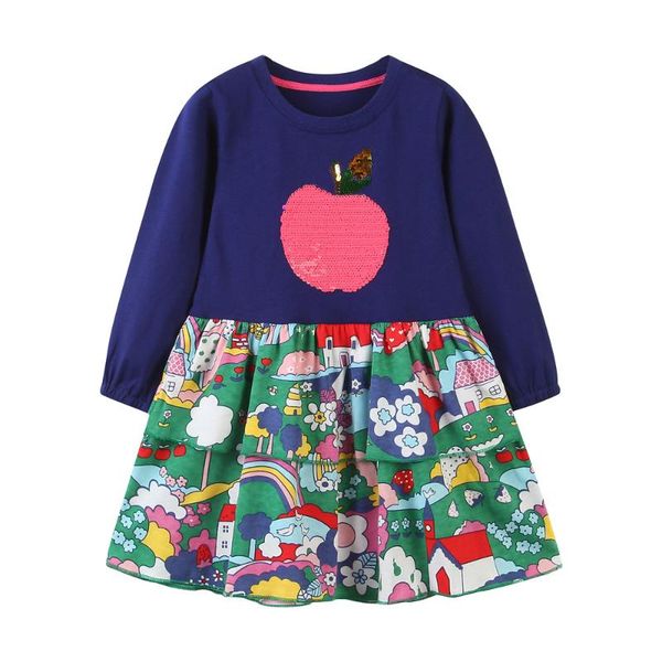 jumping meters princess party tutu dress with star cotton children autumn spring clothing long sleeve toddler costume girl's dresses, Red;yellow
jumping meters princess party tutu dress with star cotton children autumn spring clothing long sleeve toddler costume girl's dresses, Red;yellow