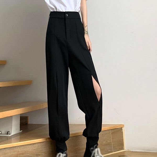 women's high waist harem pants sweatpants large size fashion loose casual black long drape trousers streetwear/ & capris, Black;white
women's high waist harem pants sweatpants large size fashion loose casual black long drape trousers streetwear/ & capris, Black;white