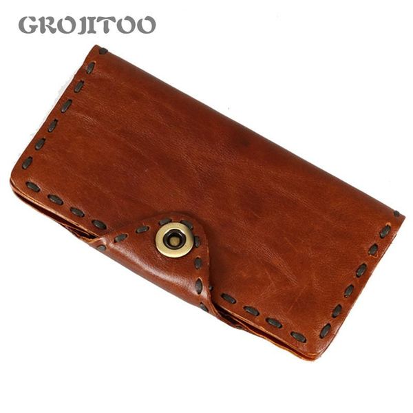wallet genuine leather men's casual long cowhide lock high quatily retro purse wallets, Red;black
wallet genuine leather men's casual long cowhide lock high quatily retro purse wallets, Red;black