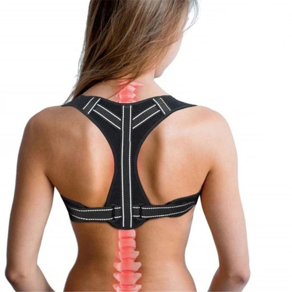 back support upper posture corrector adjustable clavicle brace correct shoulder strap correction belt drop ship, Black;blue
back support upper posture corrector adjustable clavicle brace correct shoulder strap correction belt drop ship, Black;blue
