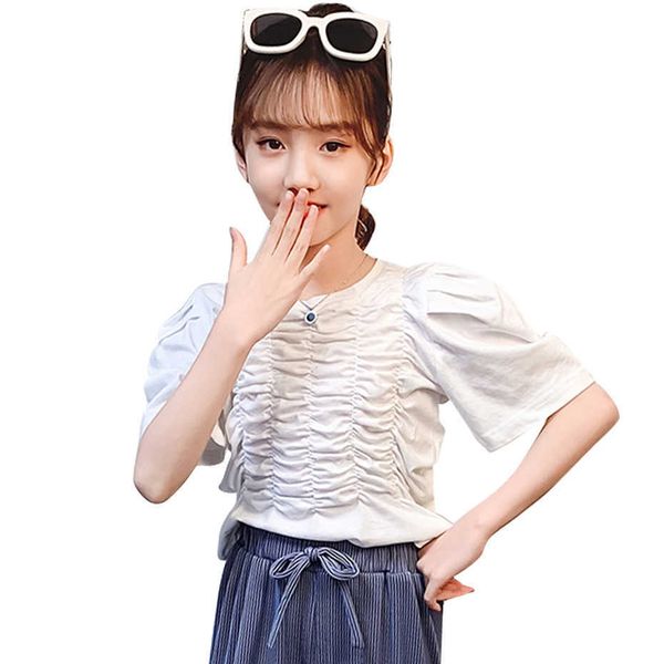 children's t-shirts pull sleeve girl casual style child t-shirt summer kids clothes girls 6 8 10 12 14 210528, Blue
children's t-shirts pull sleeve girl casual style child t-shirt summer kids clothes girls 6 8 10 12 14 210528, Blue