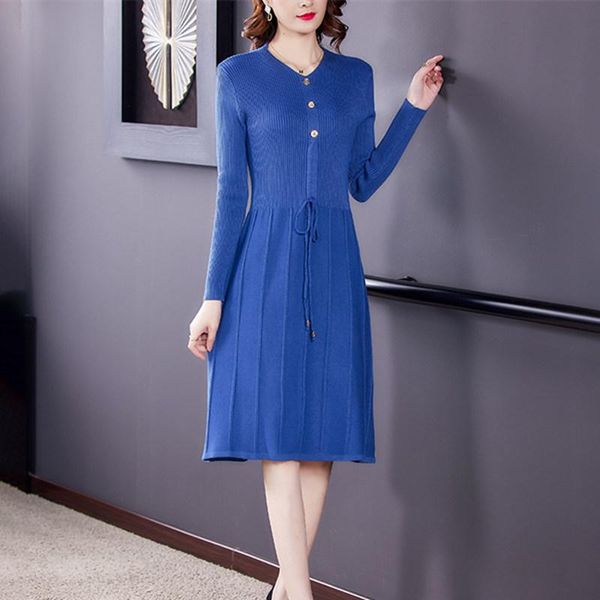 knitted dress women v neck sweaters dresses for plus size elegant woman high waist pleated knit 3xl casual, Black;gray
knitted dress women v neck sweaters dresses for plus size elegant woman high waist pleated knit 3xl casual, Black;gray