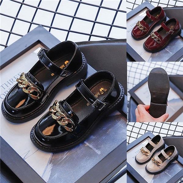 flat shoes children casual chain 2021 children' school girls leather non-slip soft bottom waterproof, Black;grey
flat shoes children casual chain 2021 children' school girls leather non-slip soft bottom waterproof, Black;grey