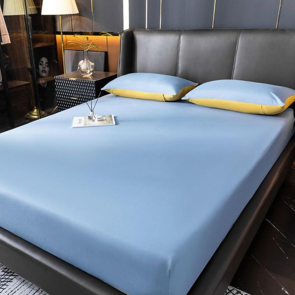 sheets & sets 1pc fitted sheet solid color bed single double size with elastic band colchas para cama
sheets & sets 1pc fitted sheet solid color bed single double size with elastic band colchas para cama