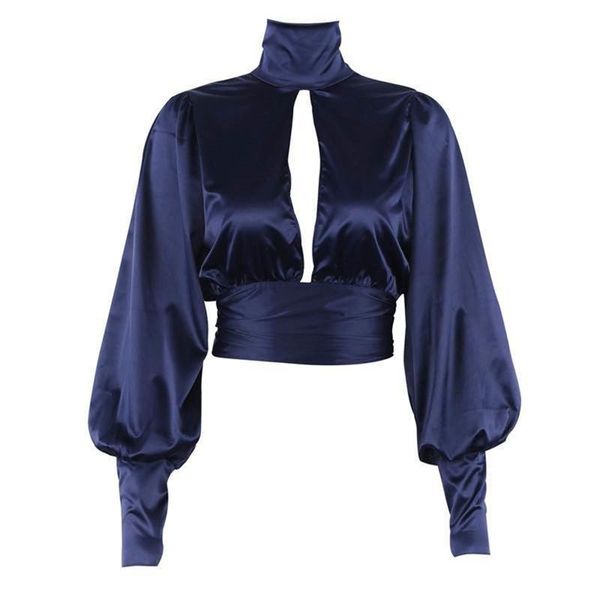women's blouses & shirts women fashion long lantern sleeve office lady satin blouse shirt ladies l4rp, White
women's blouses & shirts women fashion long lantern sleeve office lady satin blouse shirt ladies l4rp, White