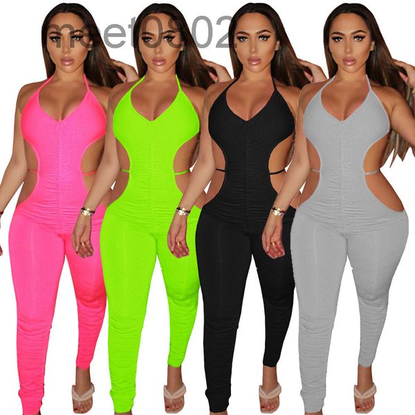 women's jumpsuits & 2021 designer style spring and summer season solid pleated hollow out sleeveless onesies fashion casual t, Black;white 
women's jumpsuits & 2021 designer style spring and summer season solid pleated hollow out sleeveless onesies fashion casual t, Black;white