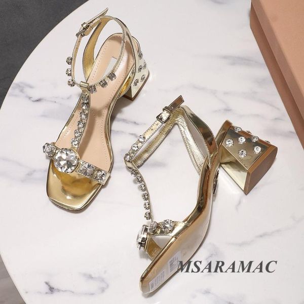 summer golden large grain crystal t-shaped thin strap high-heeled sandals leather round peep toe party shoes woman dress, Black
summer golden large grain crystal t-shaped thin strap high-heeled sandals leather round peep toe party shoes woman dress, Black