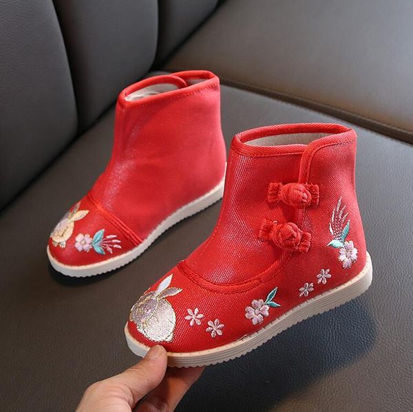 children embroidered boots girls thick warm cotton short winter/autumn chinese style hanfu princess, Black;grey
children embroidered boots girls thick warm cotton short winter/autumn chinese style hanfu princess, Black;grey