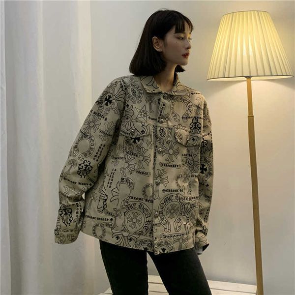 2021 couple spring jacket manyin crosin women's denim jacket loose bf fashion rgdg, Black
2021 couple spring jacket manyin crosin women's denim jacket loose bf fashion rgdg, Black