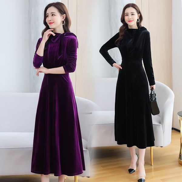 casual dresses coigarsam women dress winter 2022 office lady long sleeve solid o-neck high waist zipper purple black robe, Black;gray
casual dresses coigarsam women dress winter 2022 office lady long sleeve solid o-neck high waist zipper purple black robe, Black;gray