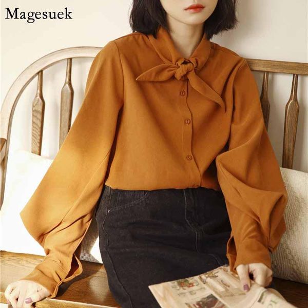 women's blouses & shirts elegant full korean office lady clothes casual plus size woman shirt cotton blouse women 2021 autumn solid 10, White
women's blouses & shirts elegant full korean office lady clothes casual plus size woman shirt cotton blouse women 2021 autumn solid 10, White