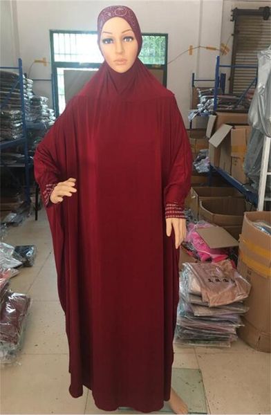 ethnic clothing h209 muslim pray abaya women's dress with hijab khimar kaftan robe arab middle east, Red
ethnic clothing h209 muslim pray abaya women's dress with hijab khimar kaftan robe arab middle east, Red