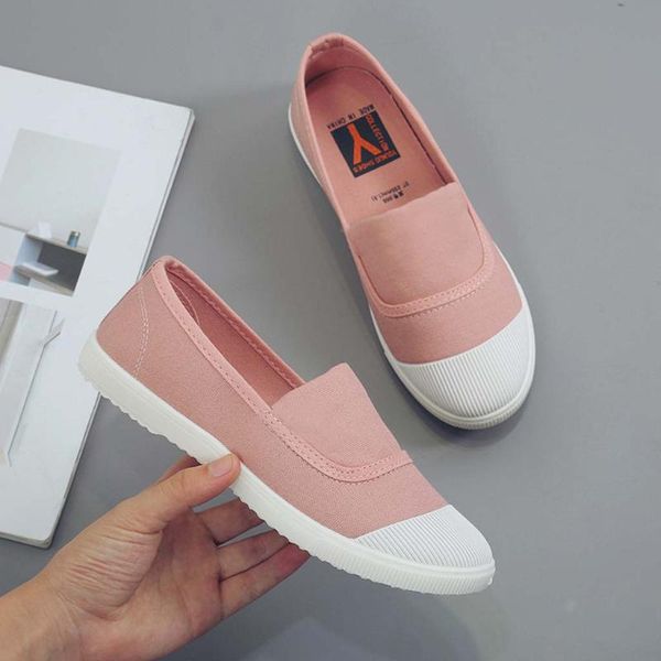 dress shoes nice women four seasons casual girls round toe solid comfortable loafers singles doug canvas wedding zapatos mujer, Black
dress shoes nice women four seasons casual girls round toe solid comfortable loafers singles doug canvas wedding zapatos mujer, Black