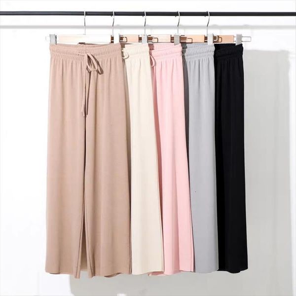 soft comfort high waist casual womens capri summer slacks ice silk ankle length long trousers female, Black;white
soft comfort high waist casual womens capri summer slacks ice silk ankle length long trousers female, Black;white