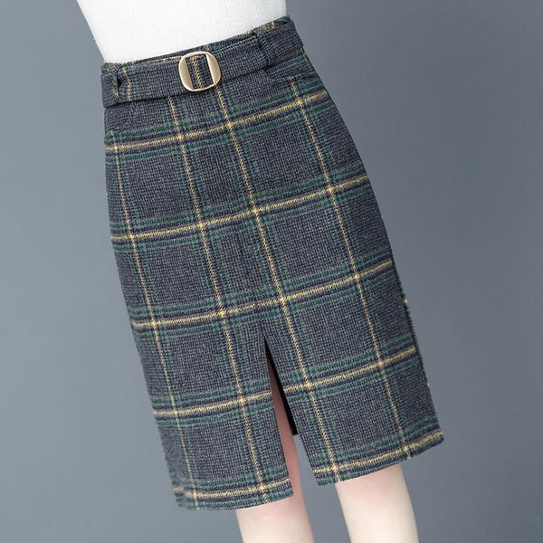 skirts 2021 autumn winter women high waist pencil midi with belt front split female fashion plaid wrap one step l82, Black
skirts 2021 autumn winter women high waist pencil midi with belt front split female fashion plaid wrap one step l82, Black